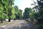 Looking west from the Kinderkamack Road and NJT Station